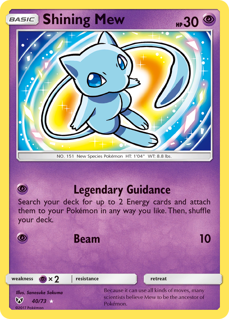 Shining Mew – Shining Legends