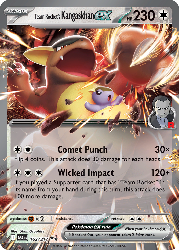 Team Rocket's Kangaskhan ex – Ascended Heroes