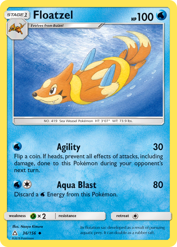 Floatzel – Ultra Prism
