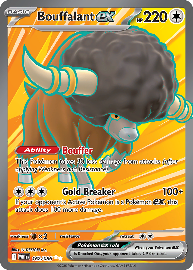 Bouffalant ex – White Flare