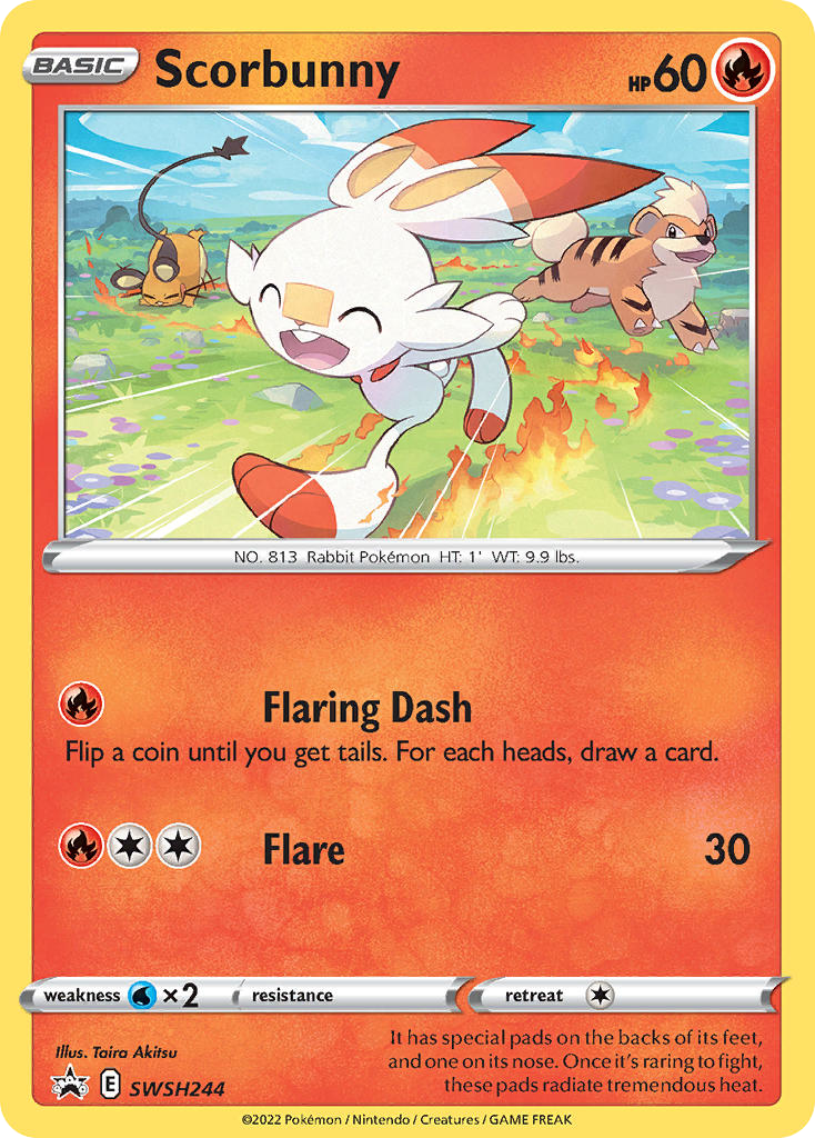 Scorbunny – SWSH Black Star Promos