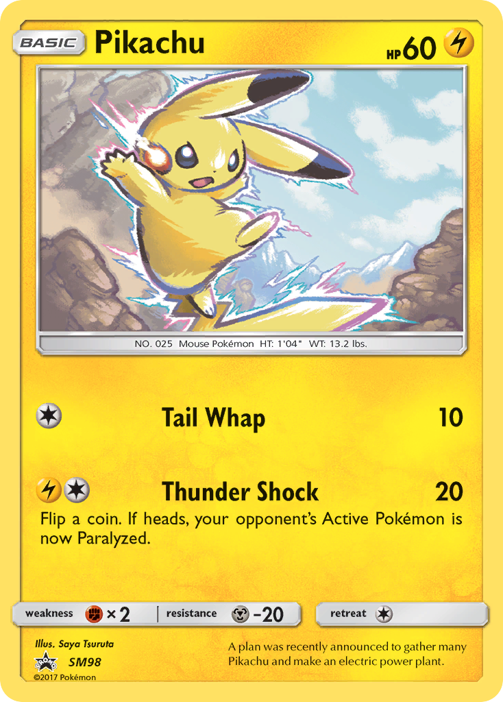 Pikachu – SM Black Star Promos