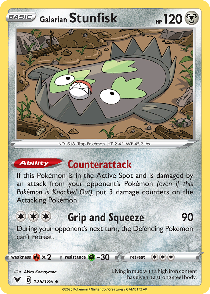 Galarian Stunfisk – Vivid Voltage