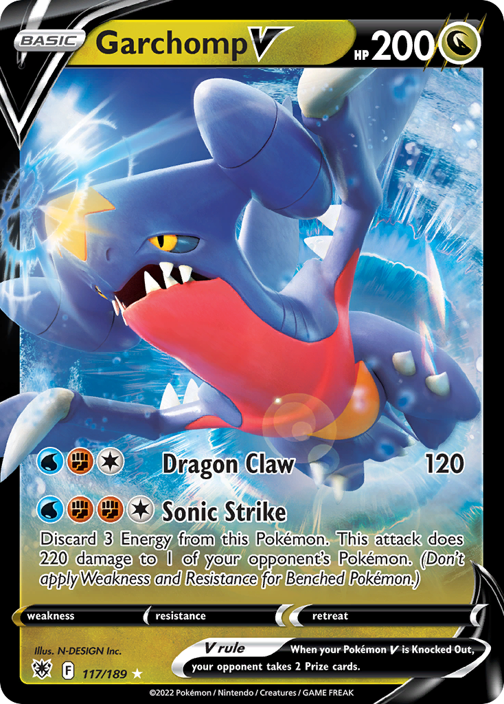 Garchomp V – Astral Radiance