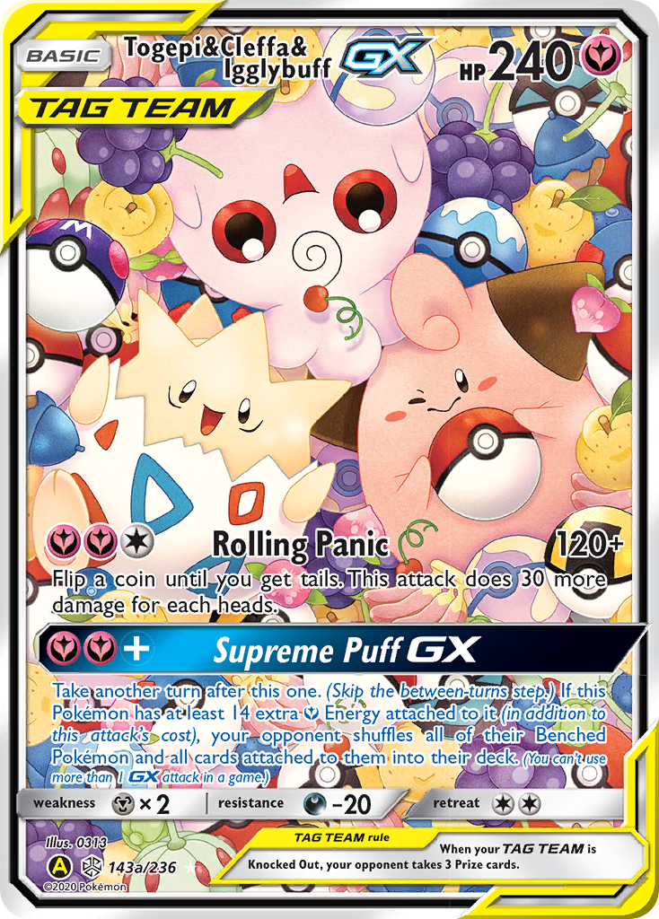 Togepi & Cleffa & Igglybuff-GX – Cosmic Eclipse