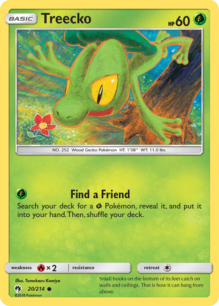 Treecko – Lost Thunder