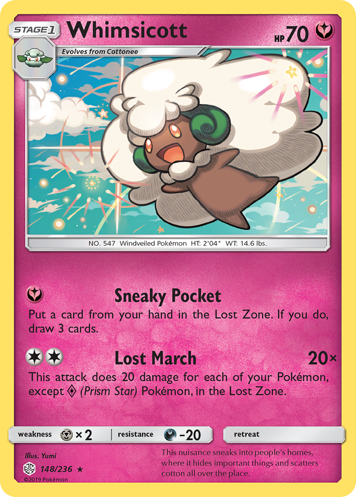 Whimsicott – Cosmic Eclipse