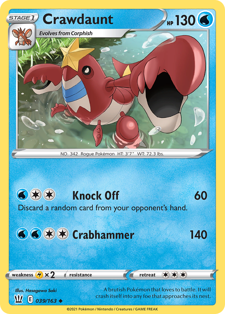 Crawdaunt – Battle Styles
