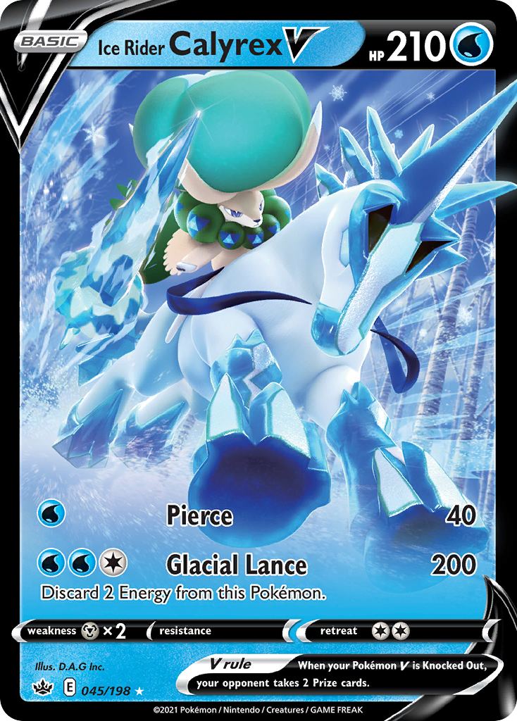 Ice Rider Calyrex V – Chilling Reign
