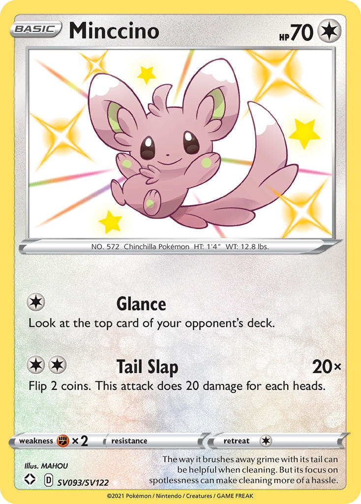 Minccino – Shining Fates Shiny Vault
