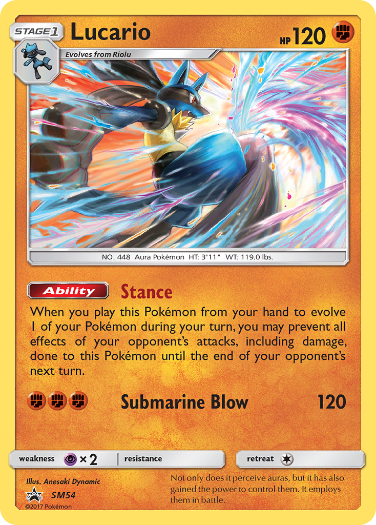 Lucario – SM Black Star Promos