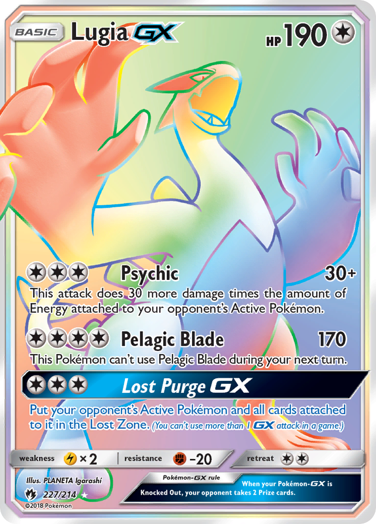 Lugia-GX – Lost Thunder