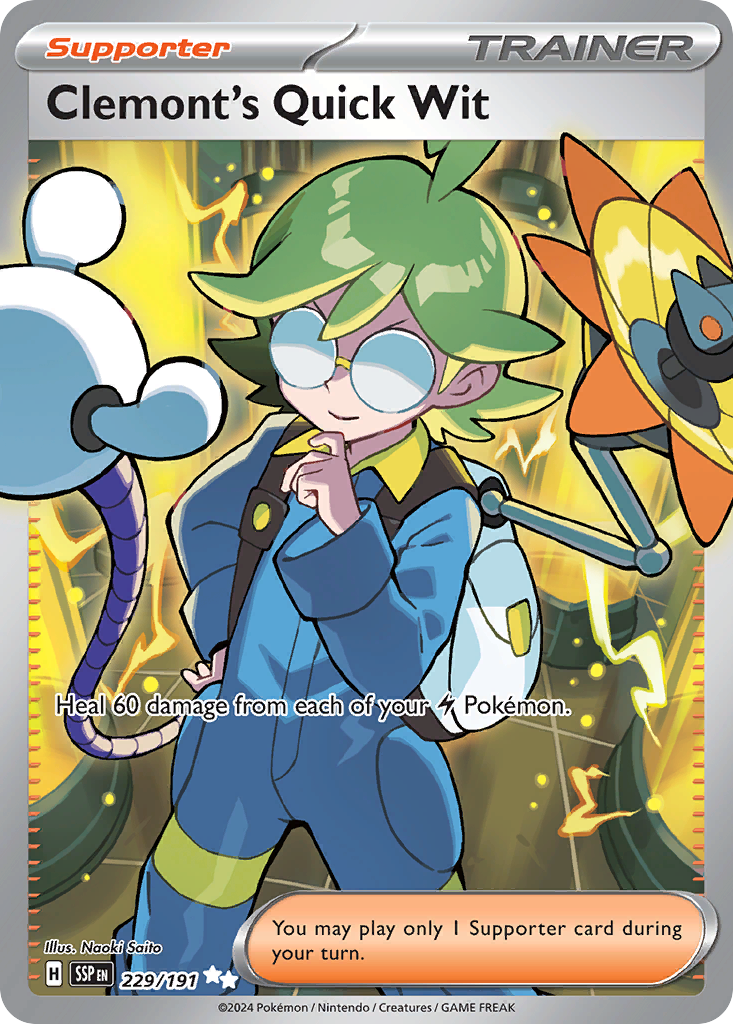 Clemont's Quick Wit – Surging Sparks