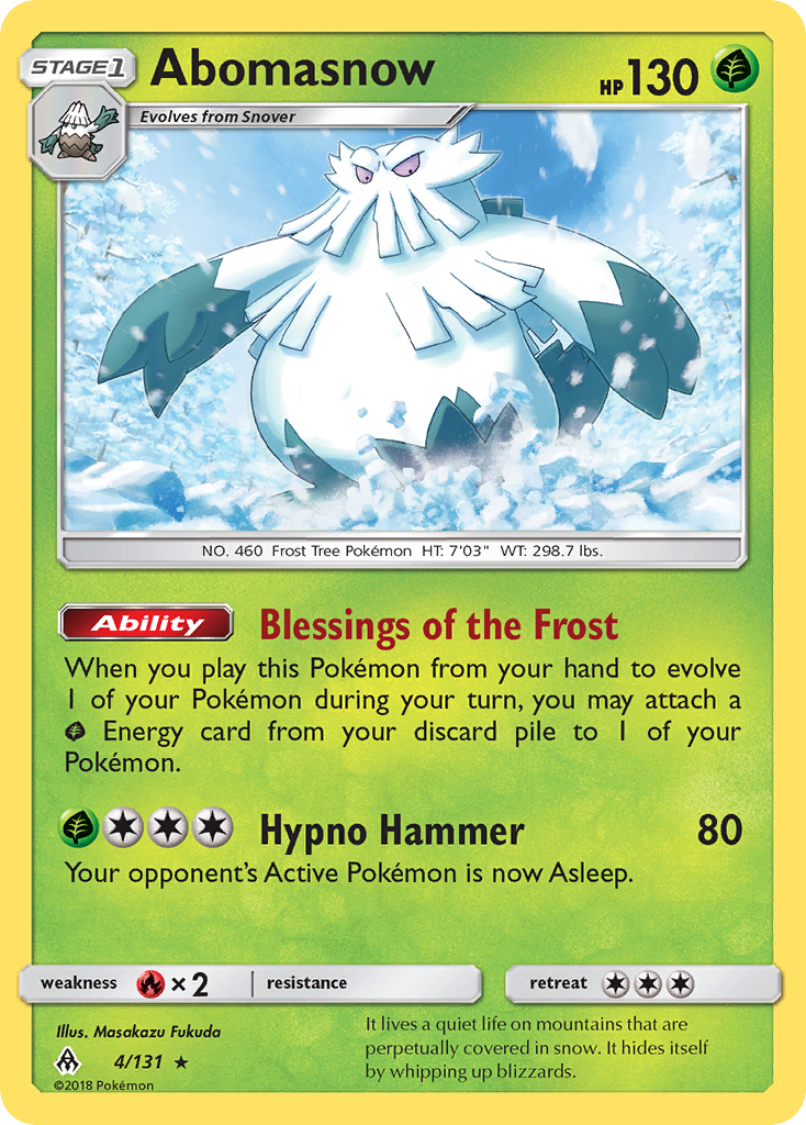 Abomasnow – Forbidden Light