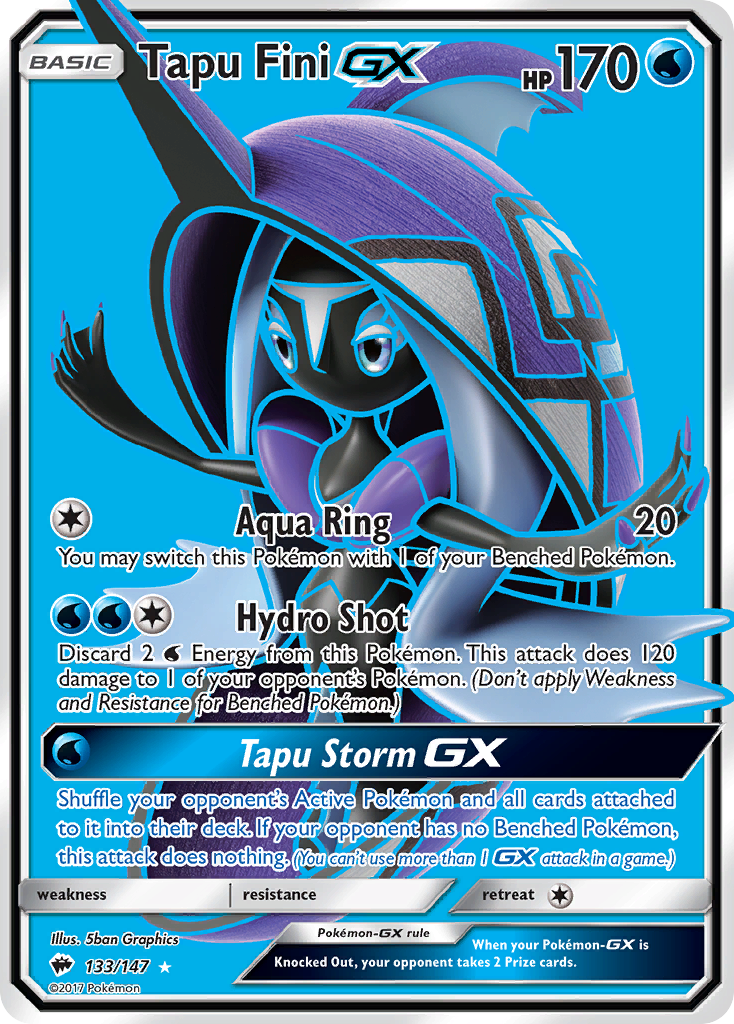 Tapu Fini-GX – Burning Shadows