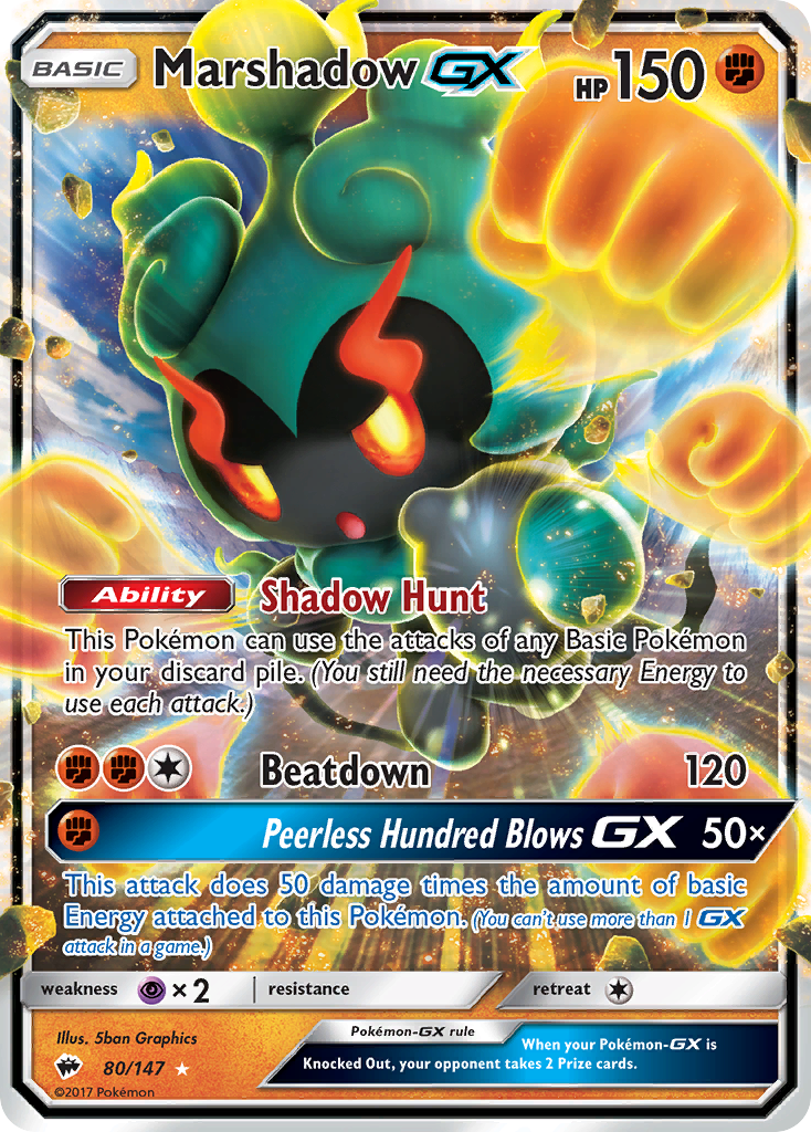 Marshadow-GX – Burning Shadows