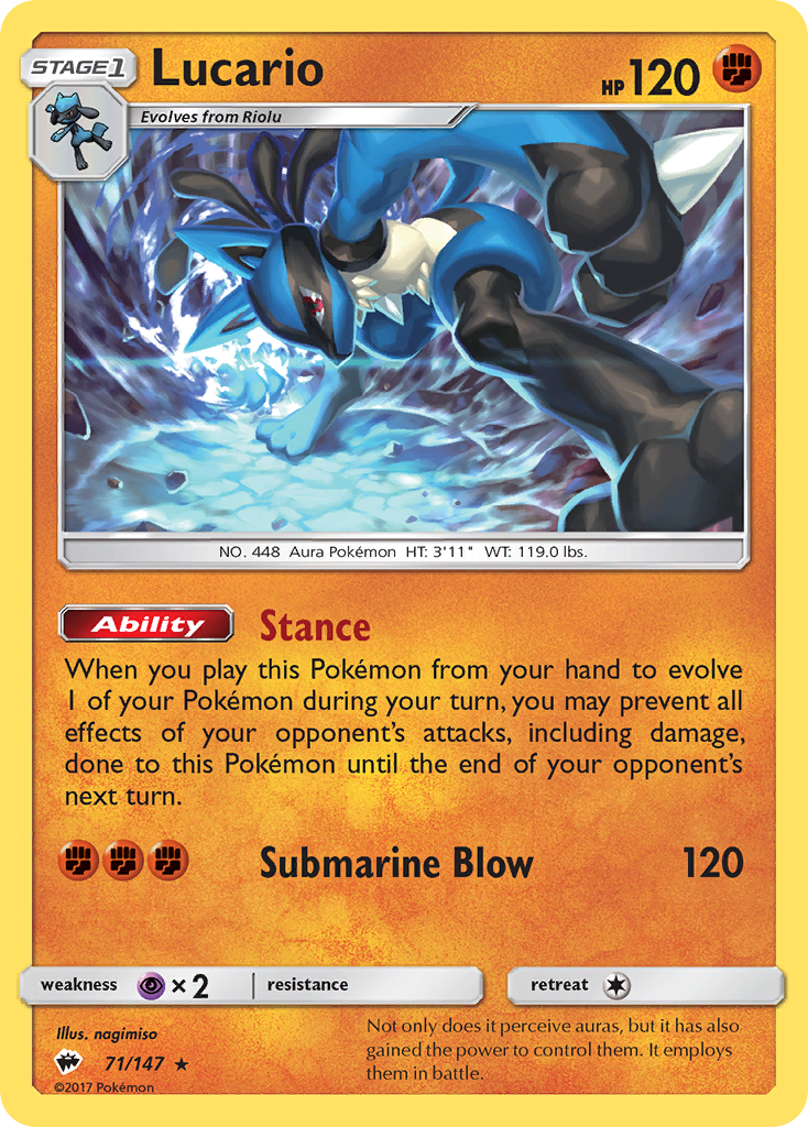 Lucario – Burning Shadows