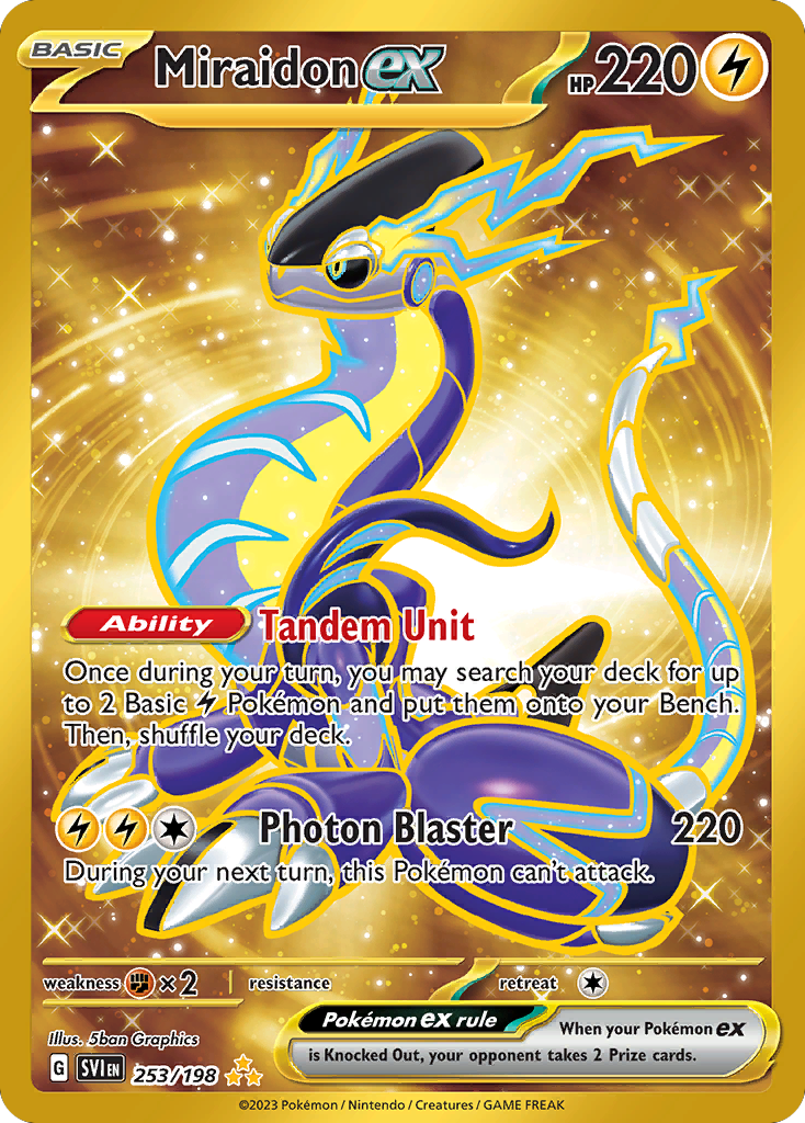 Miraidon ex – Scarlet & Violet