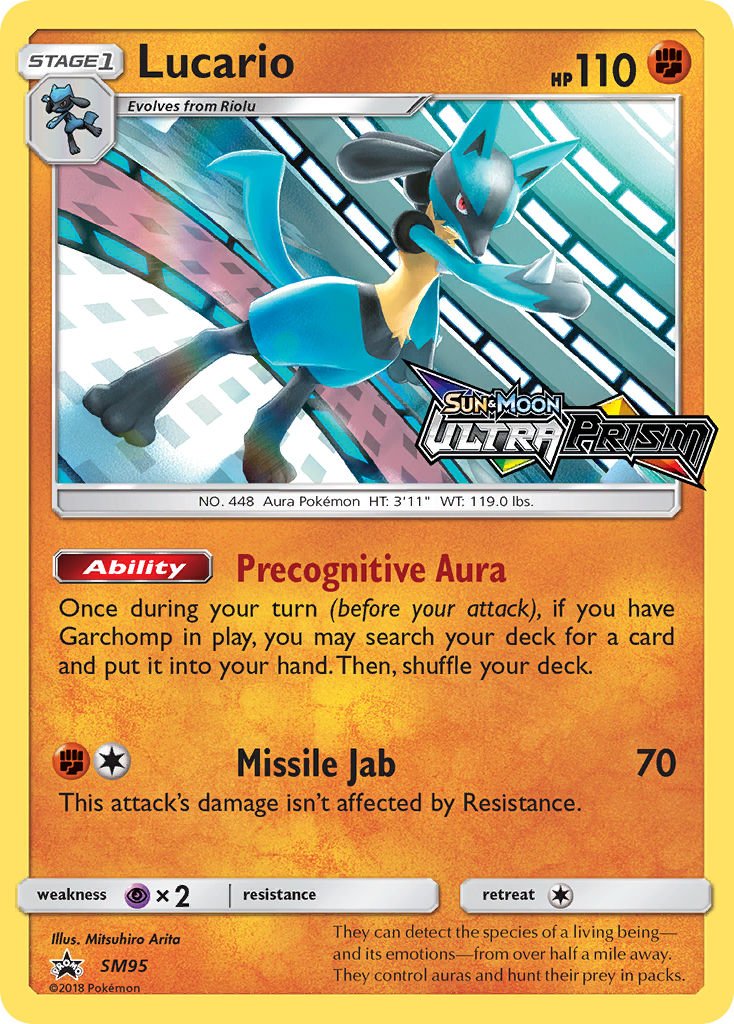 Lucario – SM Black Star Promos
