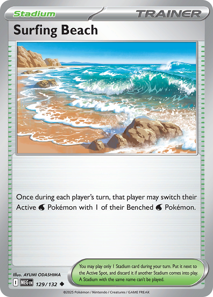 Surfing Beach – Mega Evolution