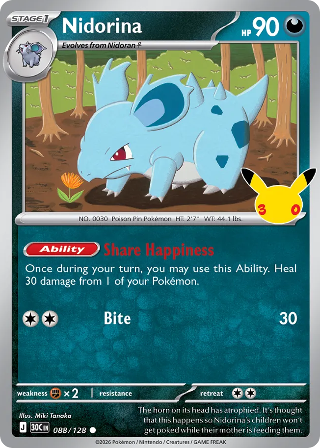 Nidorina – 30th Celebration