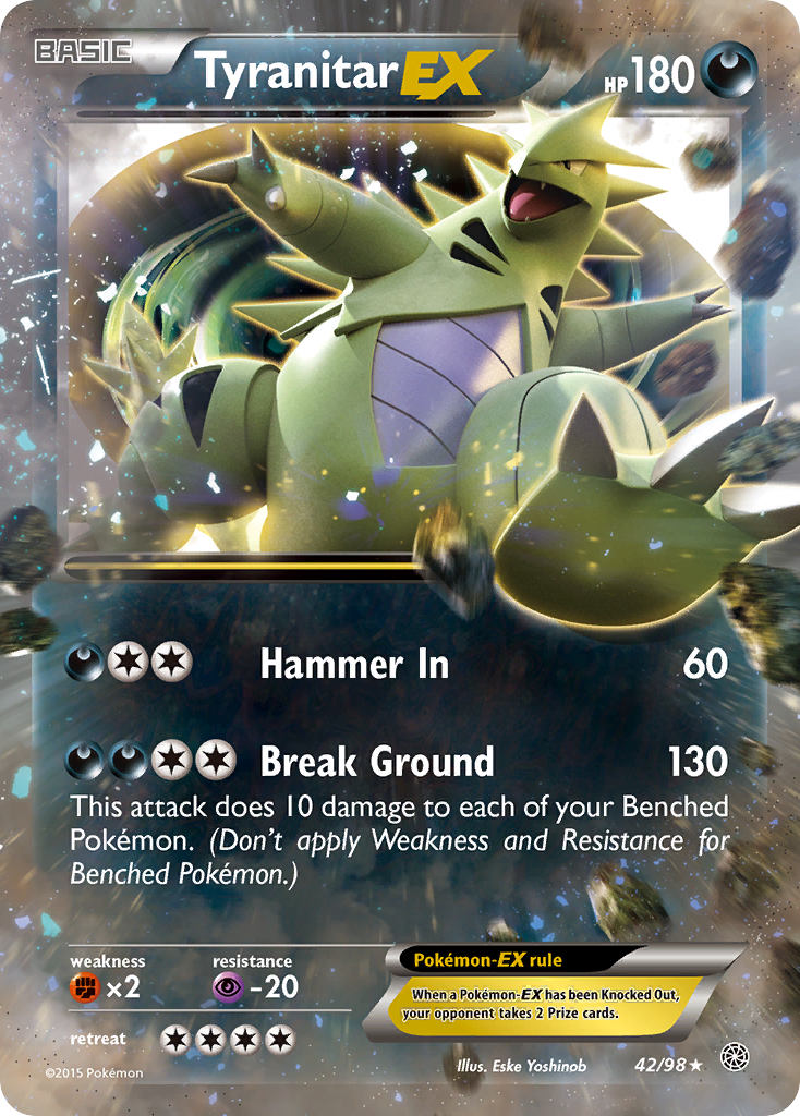 Tyranitar-EX – Ancient Origins