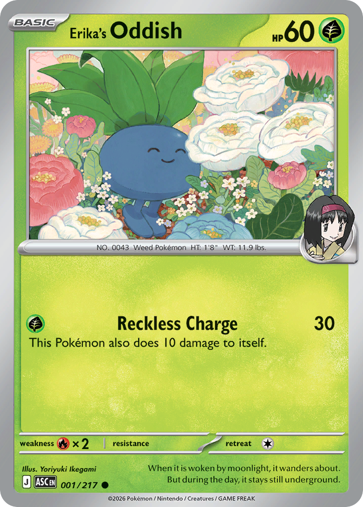 Erika's Oddish – Ascended Heroes