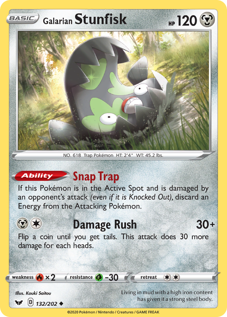Galarian Stunfisk – Sword & Shield