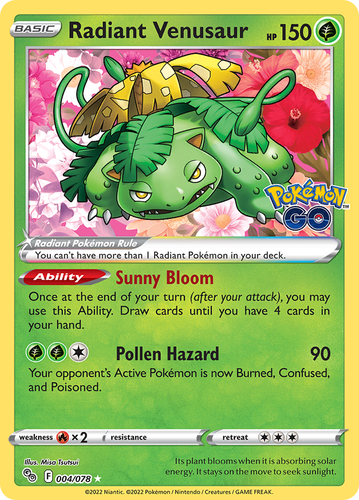 Radiant Venusaur – Pokémon GO