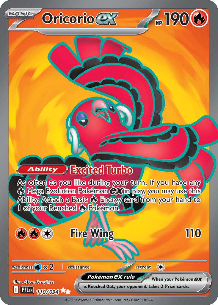 Oricorio ex – Phantasmal Flames