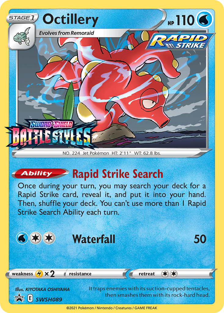 Octillery – SWSH Black Star Promos
