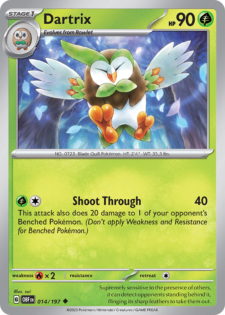 Dartrix – Obsidian Flames