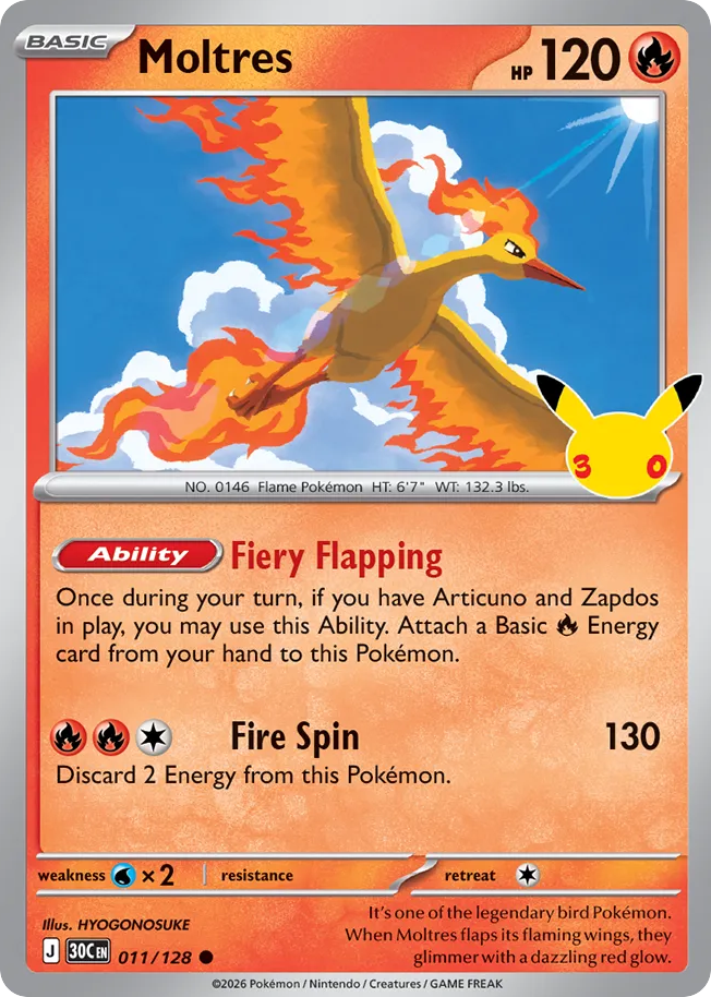 Moltres – 30th Celebration