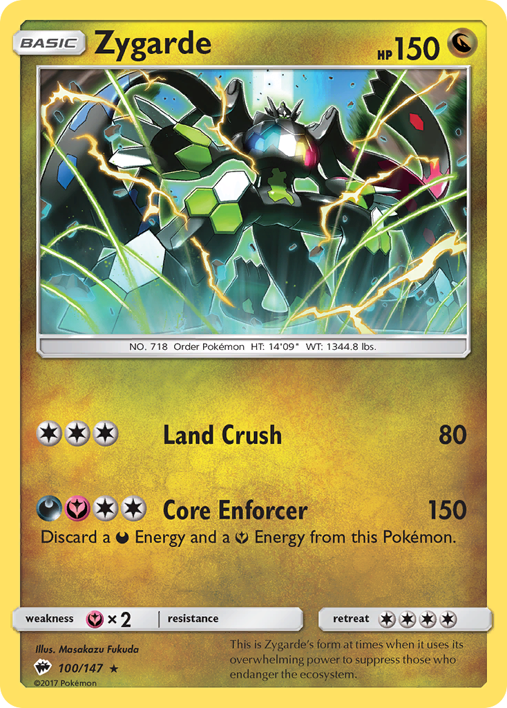 Zygarde – Burning Shadows