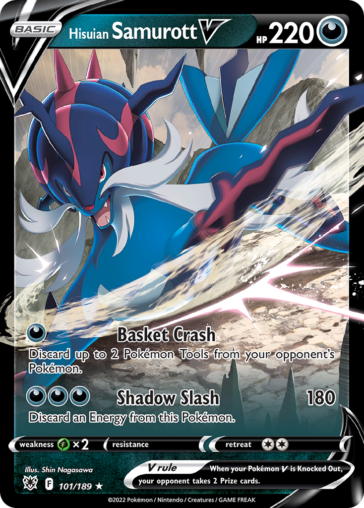 Hisuian Samurott V – Astral Radiance