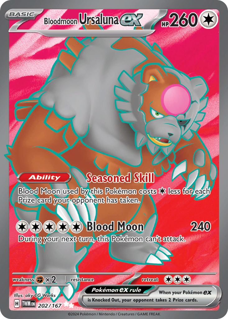Bloodmoon Ursaluna ex – Twilight Masquerade