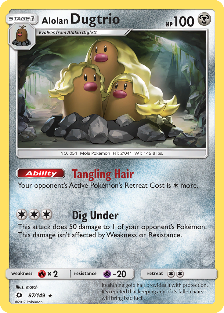 Alolan Dugtrio – Sun & Moon