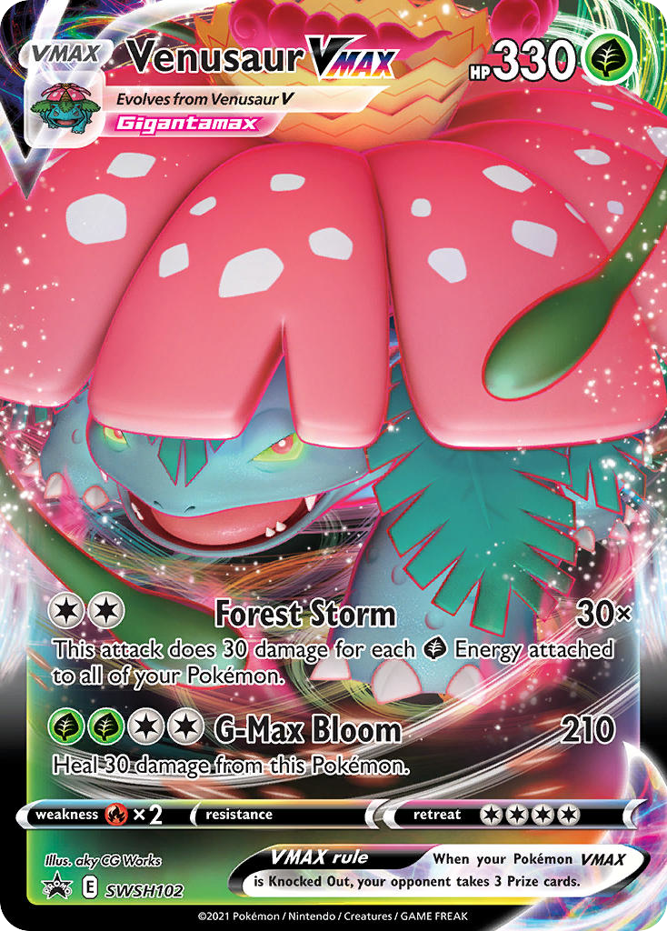 Venusaur VMAX – SWSH Black Star Promos