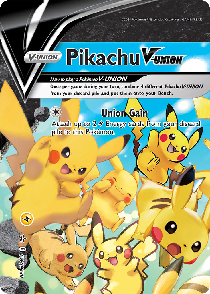 Pikachu V-UNION – SWSH Black Star Promos