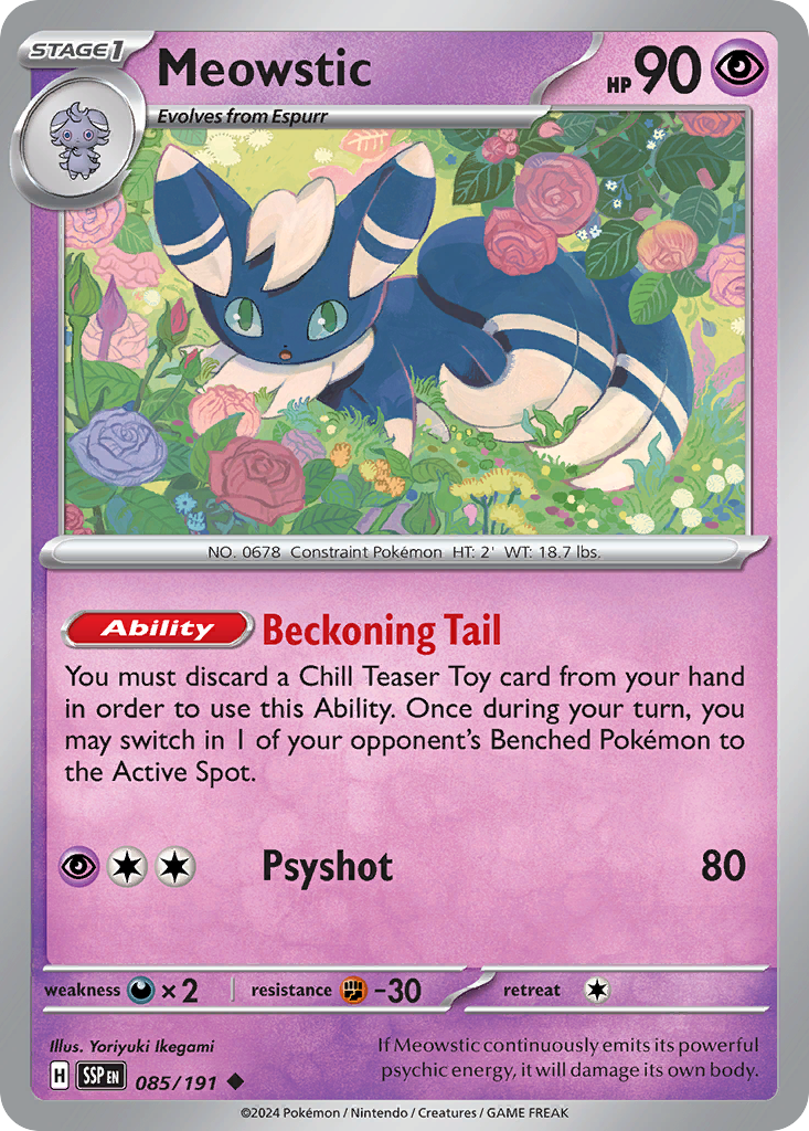 Meowstic – Surging Sparks