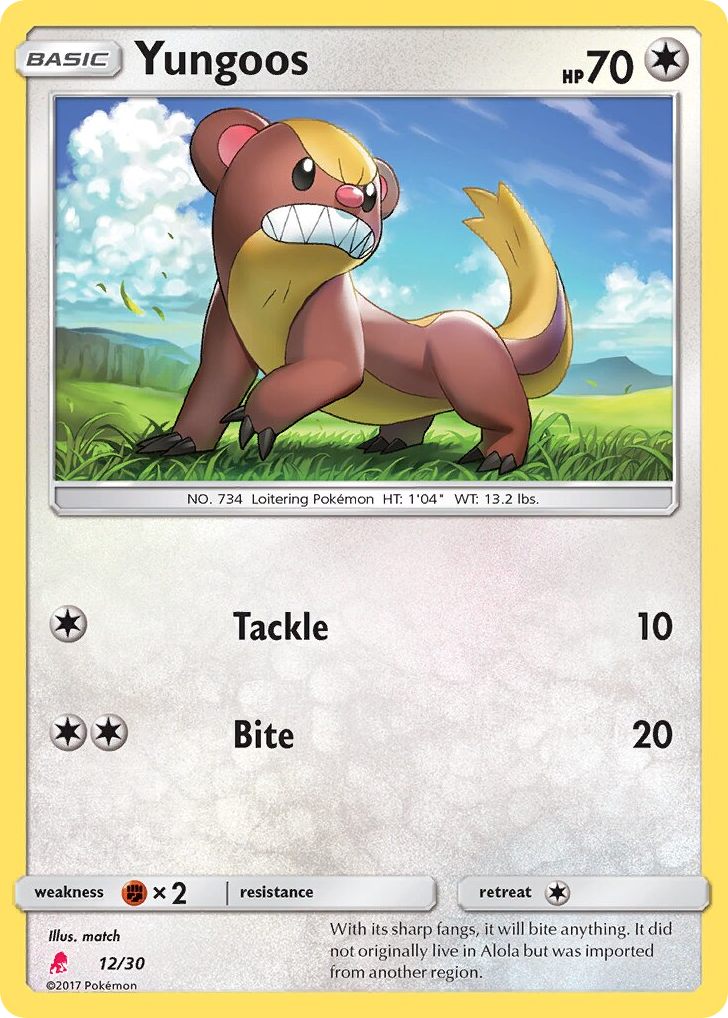 Yungoos – SM Trainer Kit Lycanroc