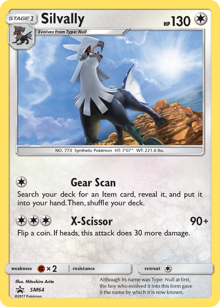 Silvally – SM Black Star Promos