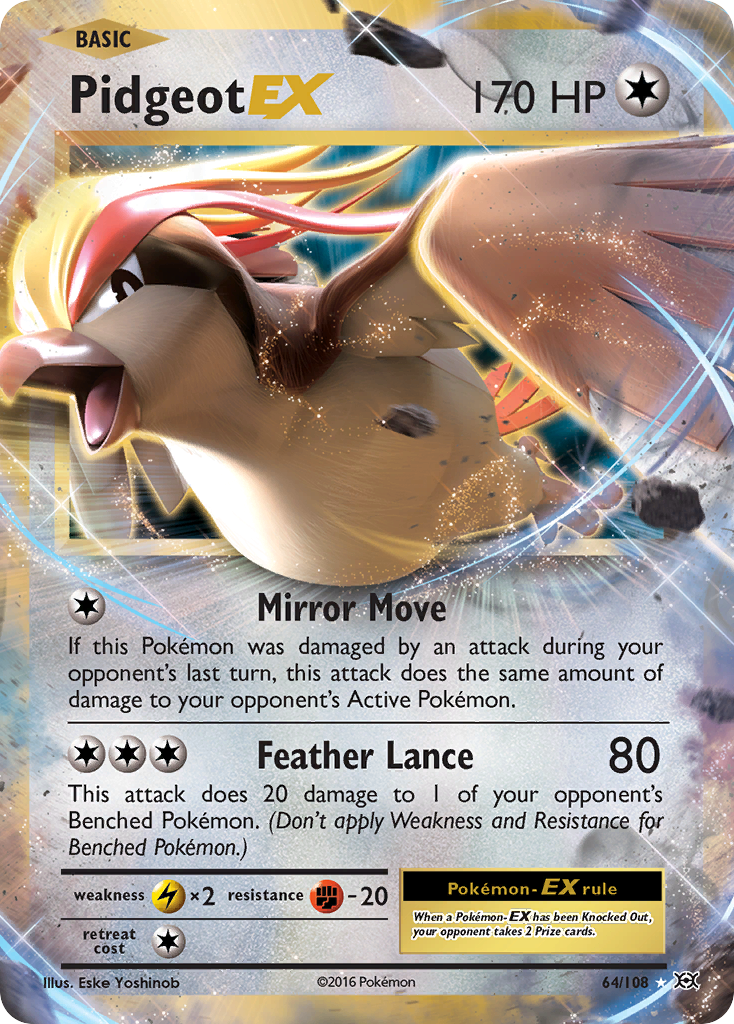 Pidgeot-EX – Evolutions