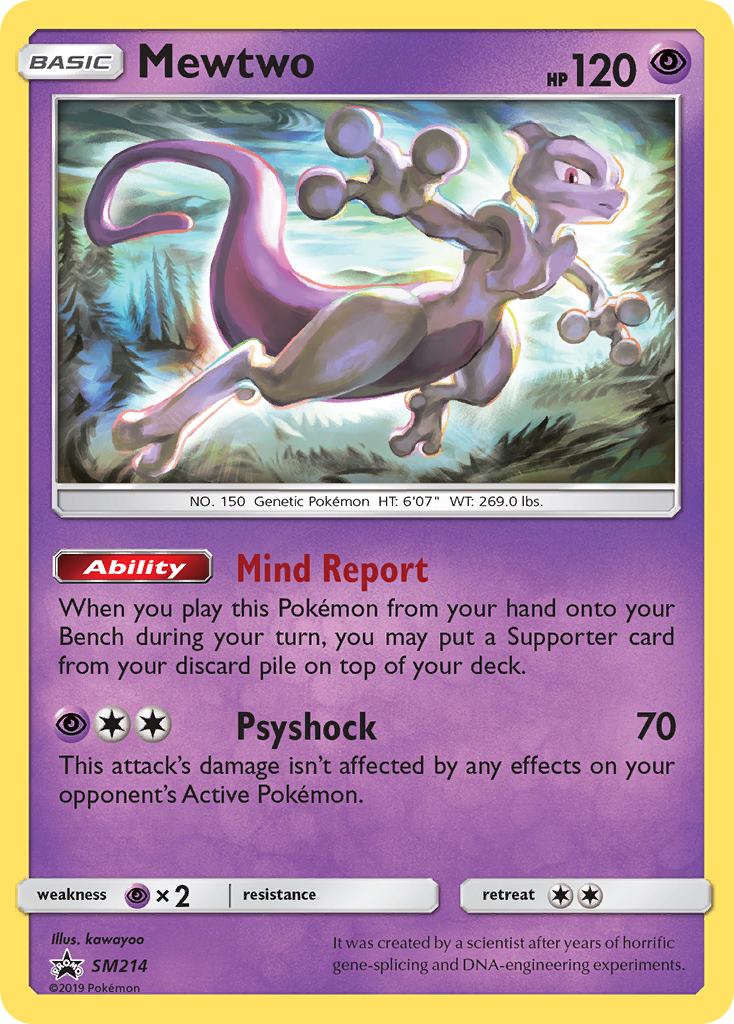 Mewtwo – SM Black Star Promos
