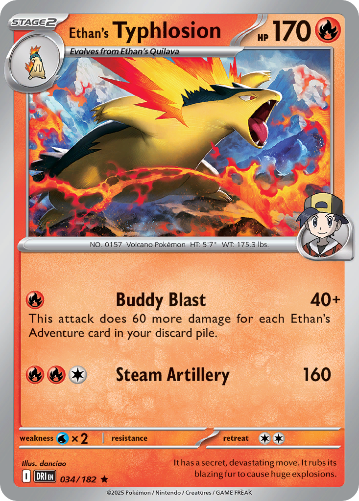 Ethan's Typhlosion – Destined Rivals