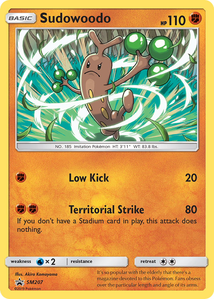 Sudowoodo – SM Black Star Promos