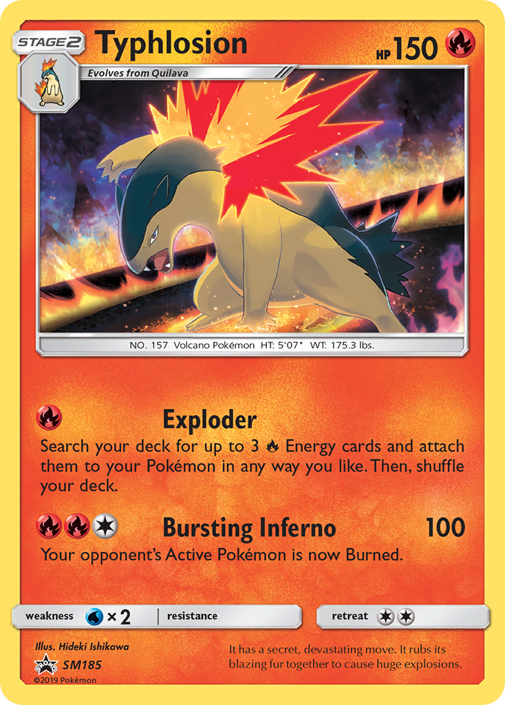 Typhlosion – SM Black Star Promos