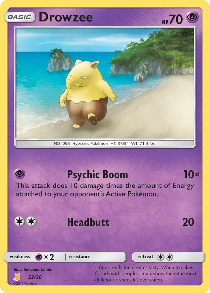 Drowzee – SM Trainer Kit Alolan Raichu