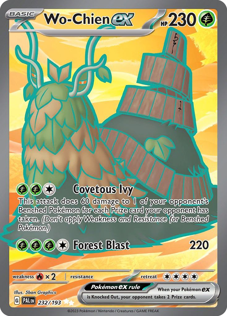 Wo-Chien ex – Paldea Evolved