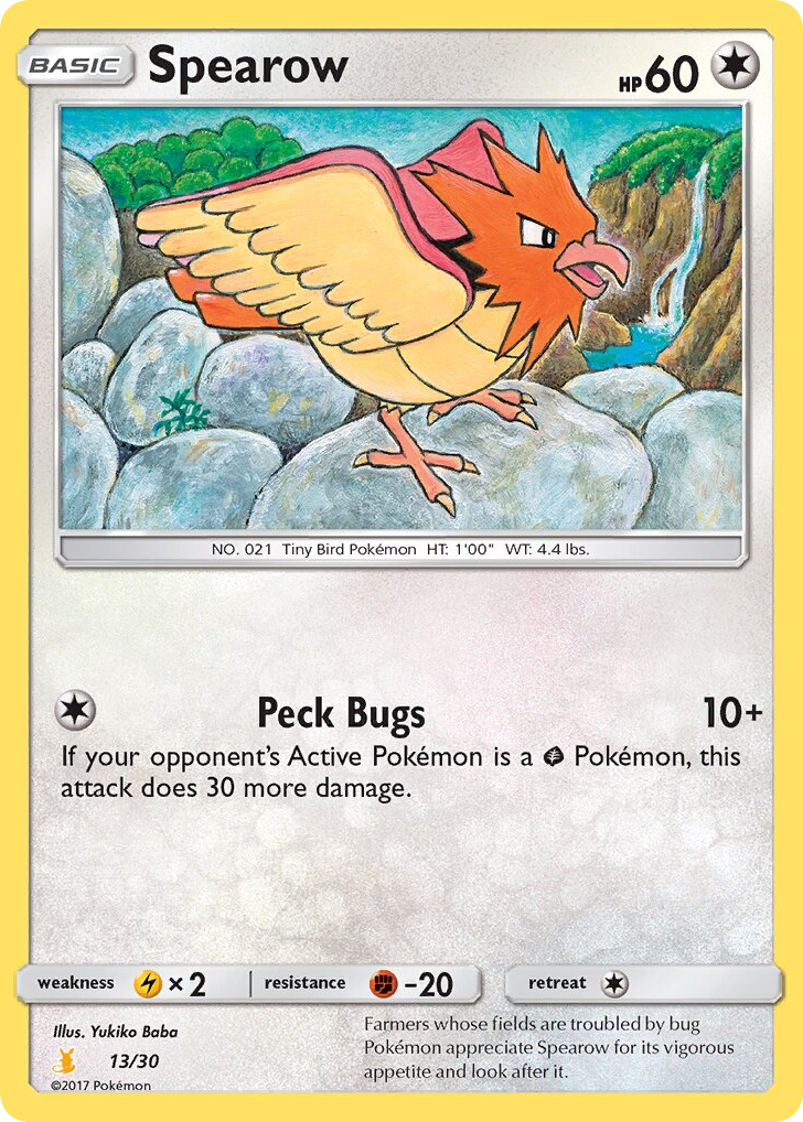 Spearow – SM Trainer Kit Alolan Raichu